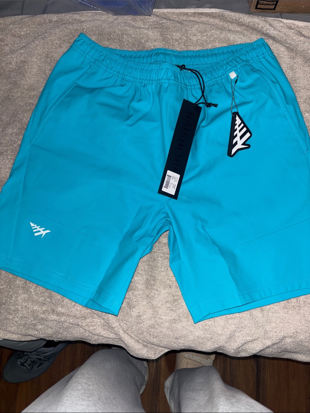Unknown Brand Men’s Turquoise Swim Trunks